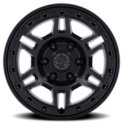 Black Rhino Vanguard 20x9 +15 5x130mm 81.4mm Matte Black