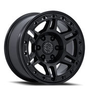 Black Rhino Vanguard 20x9 +15 6x114.3mm 66.06mm Matte Black
