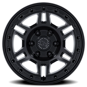 Black Rhino Vanguard 17x8 +32 6x114.3mm 66.06mm Matte Black