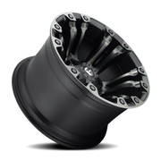 Fuel Vapor 17x10 -18 5x139.7mm 110.3mm Matte Black Double Dark Tint