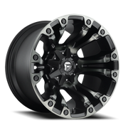 Fuel Vapor 18x9 -12 8x170mm 125.1mm Matte Black Gray Tint