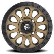 Fuel Vector UTV 15x7 +38 4x137mm 110.1mm Bronze Black Bead Ring