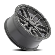 Mayhem Vector 20x9 +18 6x139.7mm 106mm Matte Gunmetal Black Lip