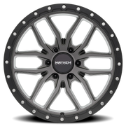 Mayhem Vector 20x9 +18 6x135mm 87.1mm Matte Gunmetal Black Lip