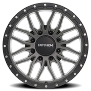 Mayhem Vector 20x9 +18 8x180mm 124.1mm Matte Gunmetal Black Lip