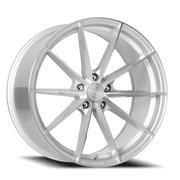 Dolce Performance Veloce 20x10 +40 5x120mm 74.1mm Gloss Silver Machined Face