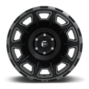 Fuel Vengeance 17x9 -12 5x127mm 71.5mm Black Double Dark Tint