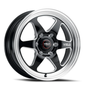 WELD Ventura 6 Drag 20x10 +38 6x139.7mm 106.1mm Gloss Black Milled-Diamond Cut Lip