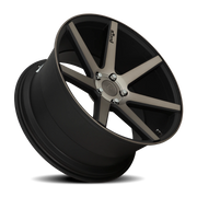 Niche Verona 18x8 +40 5x100mm 66.1mm Matte Black Machined-Dark Tint