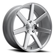 Niche Verona 20x10 +40 5x114.3mm 72.6mm Gloss Silver Machined