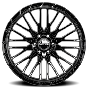 RTX Offroad Vice 22x9 +18 6x135mm 106.1mm Gloss Black