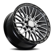 RTX Offroad Vice 20x9 +18 6x135mm 106.1mm Matte Gunmetal