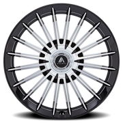 Asanti Black Label Viceroy 20x10.5 +40 5x112mm 72.56mm Gloss Black Machined Face