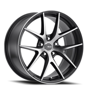 Advanti Racing USA Vigoroso 17x7.5 +45 5x114.3mm 73.1mm Matte Black Smoked Clear