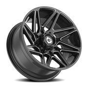 Gear Off Road Vortex 20x10 -19 8x180mm 124.3mm Gloss Black Milled