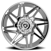 Gear Off Road Vortex 20x9 +0 8x165.1mm 125.2mm Chrome