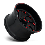 Fuel Vortex 20x10 -18 8x165.1mm 125.1mm Gloss Black Candy Red