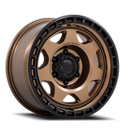 Black Rhino Voyager 17x8.5 +0 6x139.7mm 106.1mm Matte Bronze Matte Black Lip