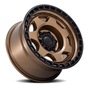 Black Rhino Voyager 17x8.5 +0 6x139.7mm 106.1mm Matte Bronze Matte Black Lip