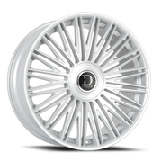 Dolce Luxury Vulto 24x10 +35 5x112mm 74.1mm Gloss Silver Brushed Face