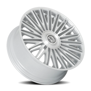 Dolce Luxury Vulto 24x10 +25 6x135mm 87.1mm Gloss Silver Brushed Face