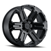 Black Rhino Wanaka 17x8.5 +12 6x135mm 87.1mm Matte Black