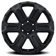Black Rhino Wanaka 18x9 +12 6x135mm 87.1mm Matte Black