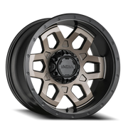 Ultra Warlock 217 17x9 +12 5x127mm 87mm Satin Dark Bronze Satin Black Lip-Satin Clear Coat