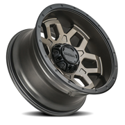Ultra Warlock 217 18x9 +18 6x135mm 106.1mm Satin Dark Bronze Satin Black Lip-Satin Clear Coat