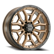 Ultra Warmonger 6 126 17x9 -12 6x139.7mm 106.1mm Bright Bronze Gloss Black Lip-Clear Coat