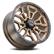 Ultra Warmonger 6 126 20x10 -25 6x139.7mm 106.1mm Bright Bronze Gloss Black Lip-Clear Coat