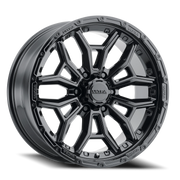 Ultra Warmonger 6 126 20x9 +18 6x135mm 87mm Gloss Black Clear Coat