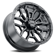 Ultra Warmonger 6 126 20x9 +18 6x135mm 87mm Gloss Black Clear Coat