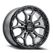 Ultra Warmonger CUV 125 17x8 +35 5x114.3mm 72.62mm Gloss Anthracite Gloss Black Lip-Clear Coat