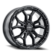 Ultra Warmonger CUV 125 17x8 +35 5x120mm 74.1mm Gloss Black Clear Coat