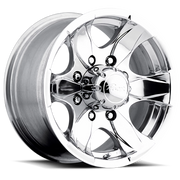 Pacer Warrior 16x8 +10 8x165.1mm 130.18mm Polished