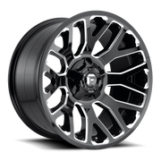 Fuel Warrior 20x10 -18 8x170mm 125.1mm Gloss Black Milled