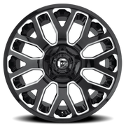 Fuel Warrior 20x10 -18 5x139.7mm 110.3mm Gloss Black Milled