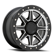 Black Rhino Webb UTV 15x7 +36 4x156mm 132mm Gloss Black Machined Face