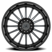 XD Series Whiplash 20x9 +0 5x150mm 110.1mm Gloss Black Gray Tint