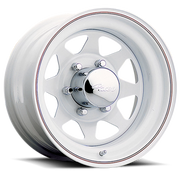 Pacer White Spoke 15x7 -6 5x114.3mm 83.82mm White