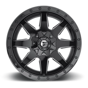 Fuel Wildcat 20x10 -18 5x139.7mm 110.3mm Gloss Black Milled