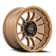 KMC Wrath 17x8.5 +0 5x127mm 71.5mm Matte Bronze