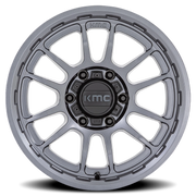 KMC Wrath 17x8.5 +0 5x127mm 71.5mm Matte Anthracite