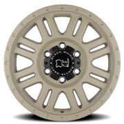 Black Rhino Yellowstone 17x8 +38 6x130mm 84.1mm Desert Sand