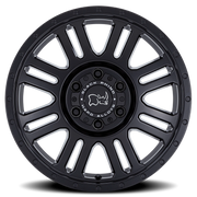 Black Rhino Yellowstone 16x8 +38 6x130mm 84.1mm Matte Black