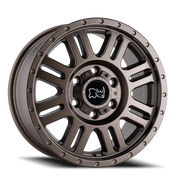 Black Rhino Yellowstone 17x8 +38 6x130mm 84.1mm Matte Bronze