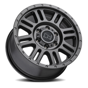 Black Rhino Yellowstone 17x8 +45 5x160mm 65.1mm Matte Gunmetal