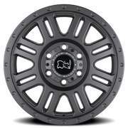 Black Rhino Yellowstone 18x8 +48 5x160mm 65.1mm Matte Gunmetal