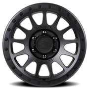 Lock Offroad Yosemite 17x9 +0 6x139.7mm 106.2mm Matte Black Matte Black Ring